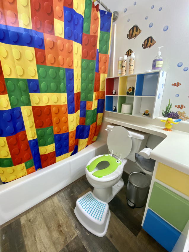 DIY Bathroom Remodel for Kids