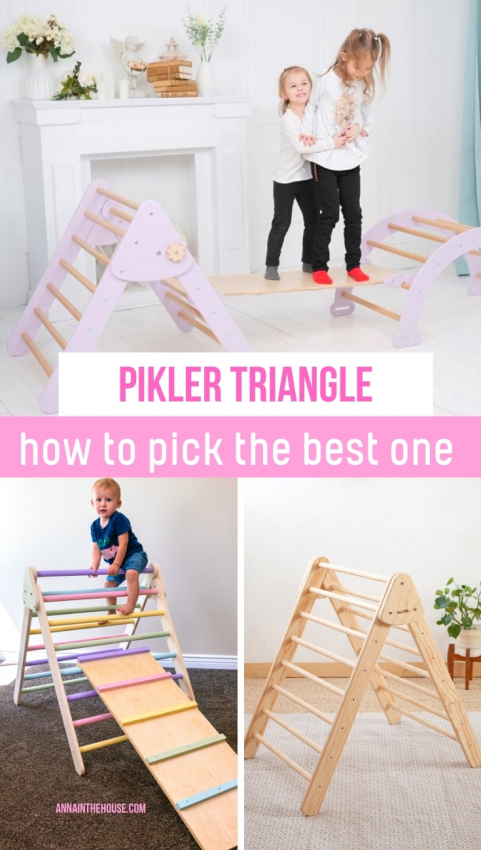 Triángulo Pikler + Tabla Multiuso Komun Kids