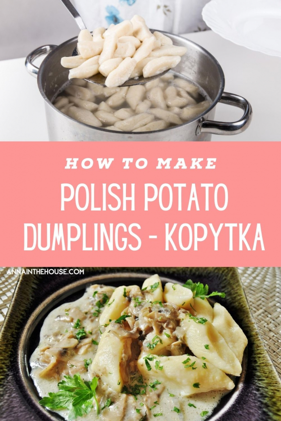 Kopytka Recipe Traditional Polish Potato Dumplings Anna in the House