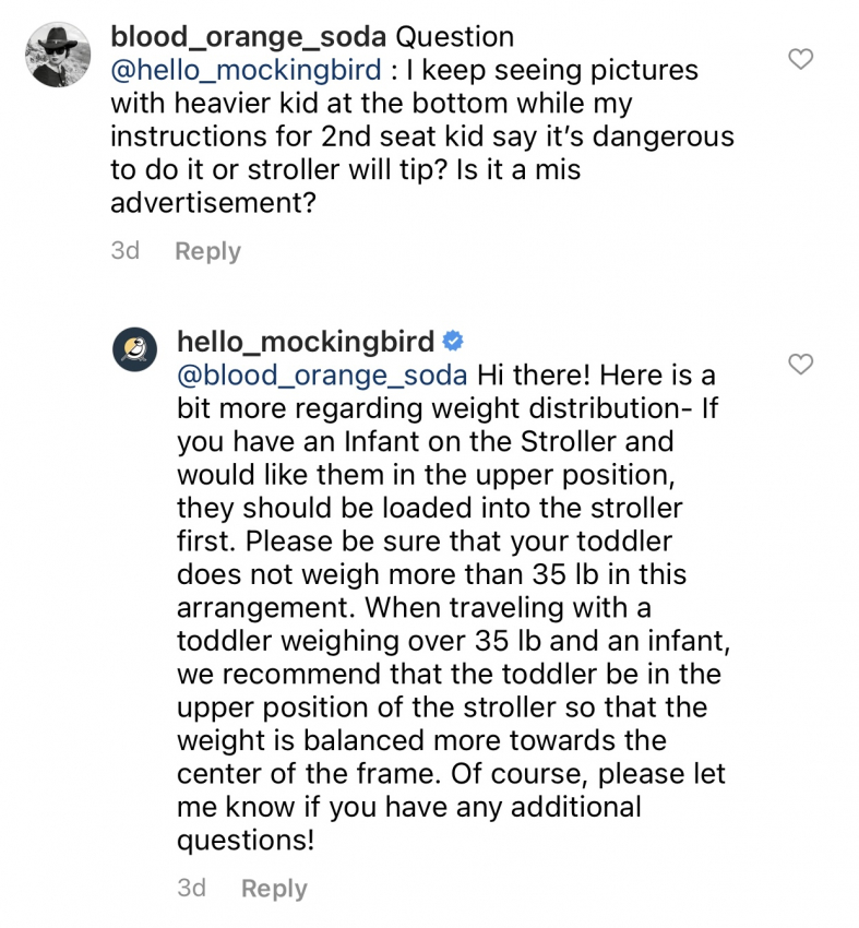 Mockingbird discount stroller reddit