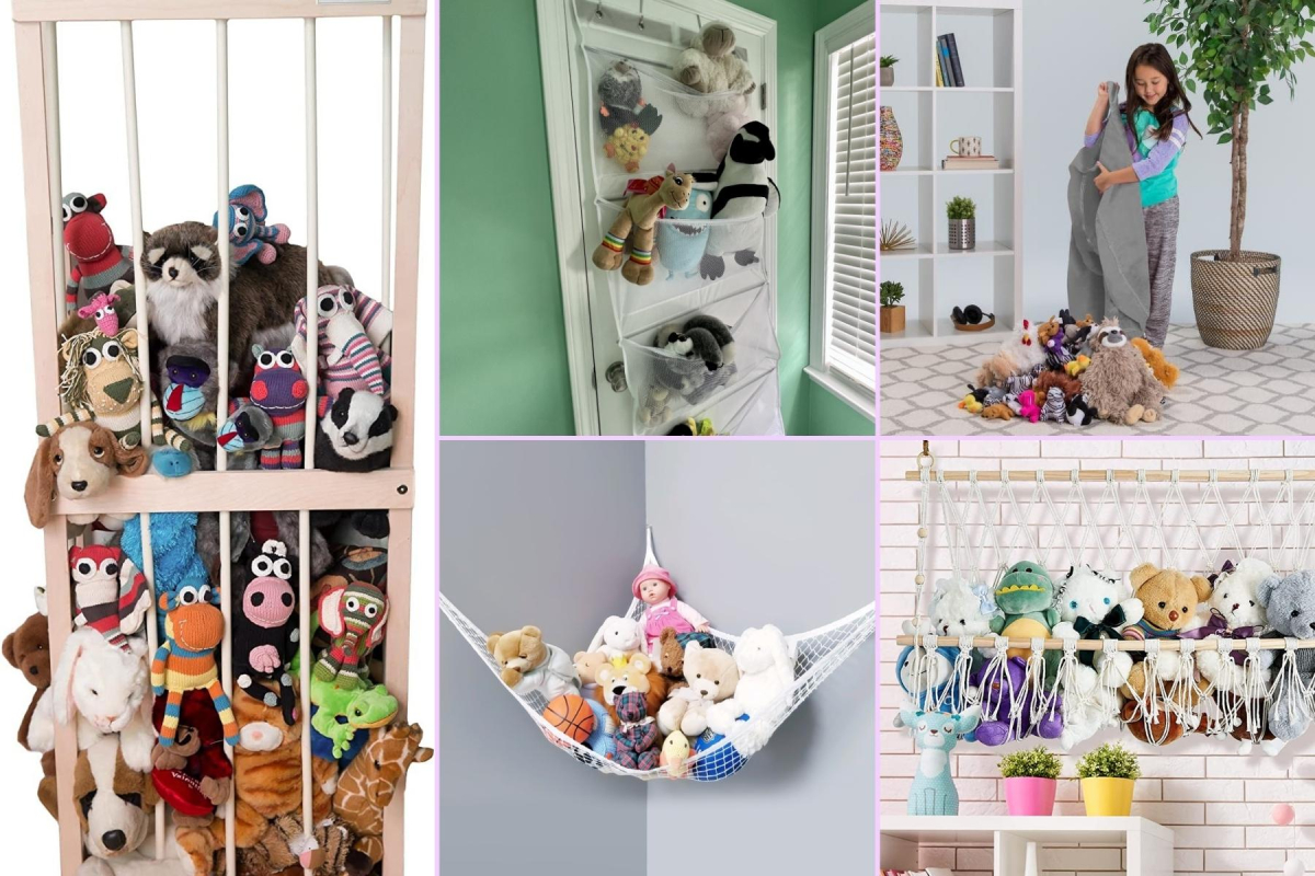 Stuffed Animal Storage Ideas - Anna in the House