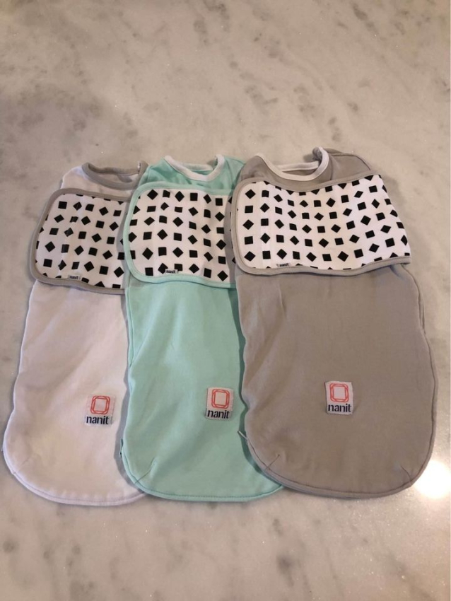 Different colored sleep sacks for toddlers.