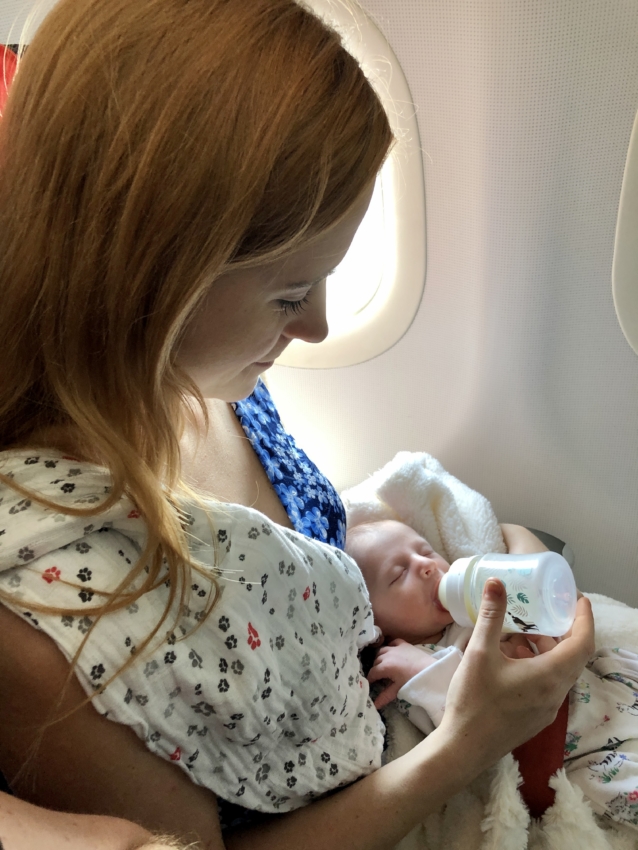 Feeding baby on the road- Make easy take baggies for traveling