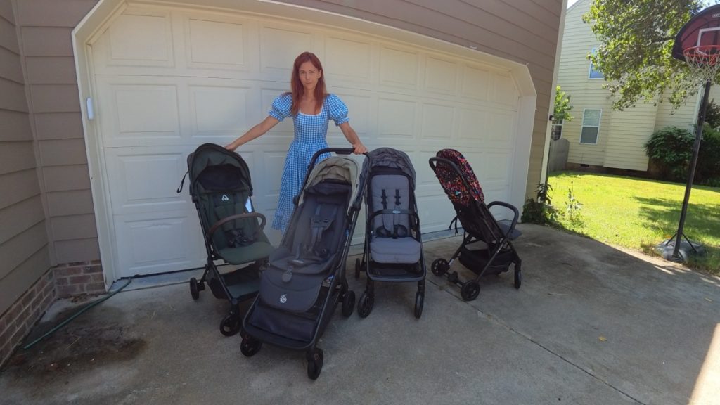 Testing strollers: Mamazing, Ergobaby, Graco Ready2Jet, Inglesina Quid